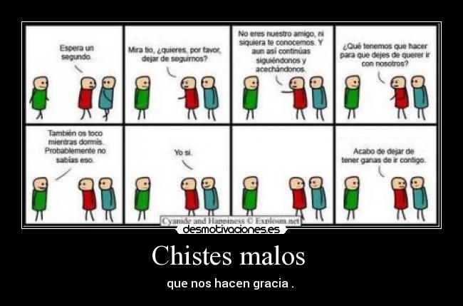 Chistes malos -