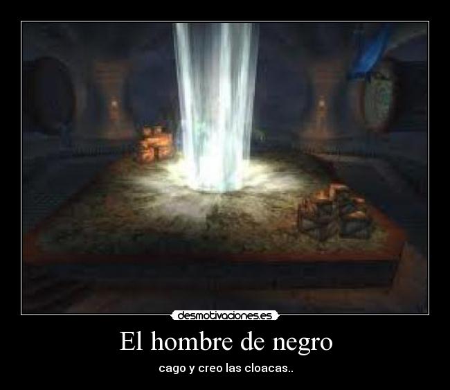 El hombre de negro -