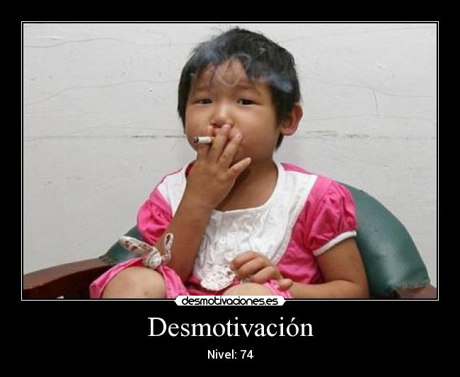 Desmotivación -