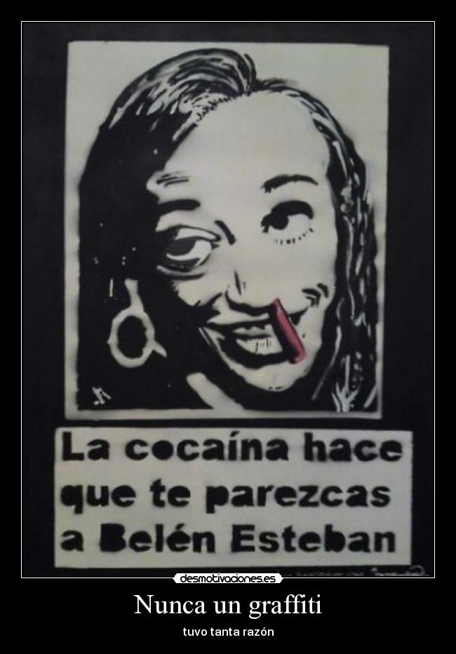 Nunca un graffiti - 