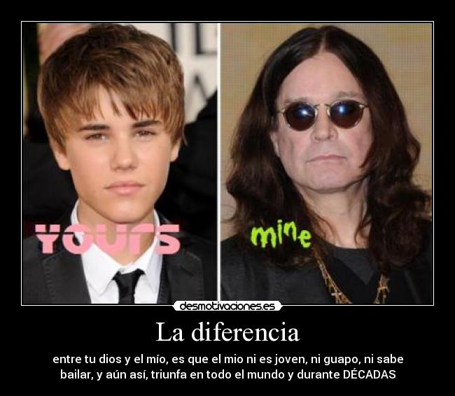 carteles ozzy justin desmotivaciones