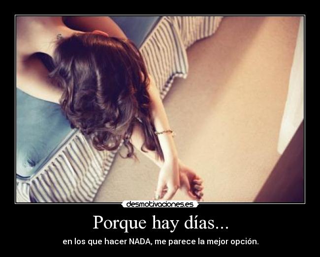 Porque hay días... - 