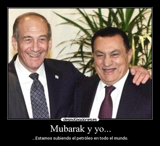 Mubarak y yo... - 