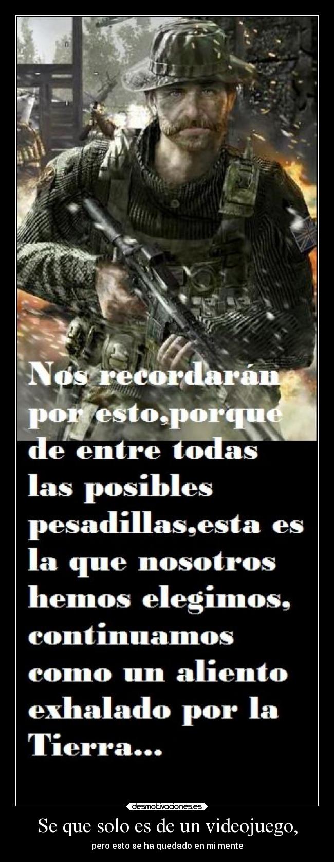 carteles cod modern warfare desmotivaciones