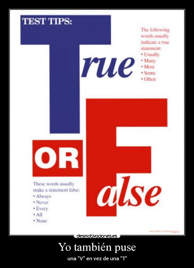 Yo también puse - una V en vez de una T