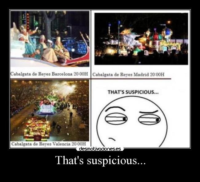 That's suspicious... | Desmotivaciones