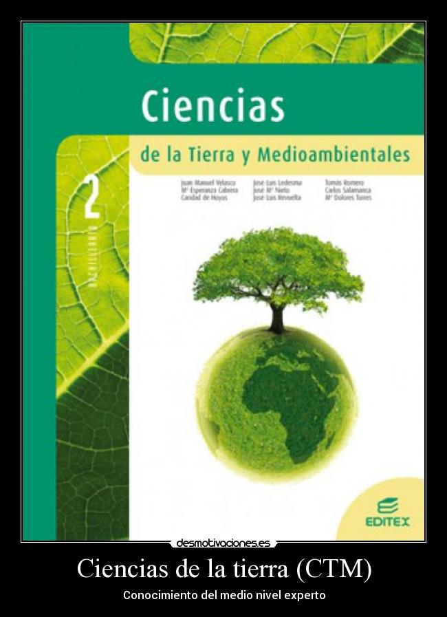 Ciencias de la tierra (CTM) - 