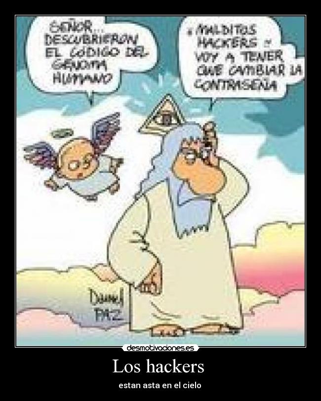 carteles hacker dios anjel risa desmotivaciones