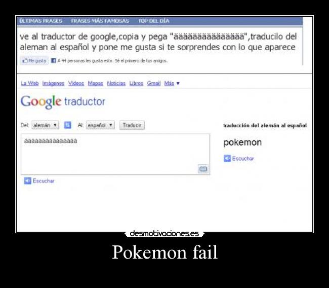 Pokemon fail -