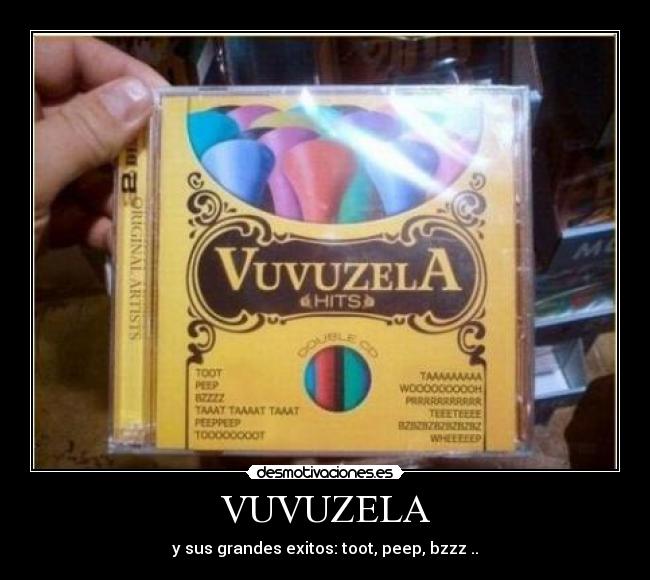 carteles vuvuzela desmotivaciones