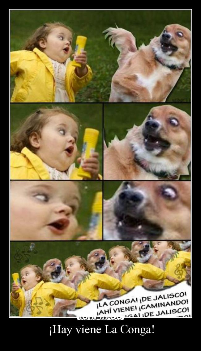 ¡Hay viene La Conga! - 