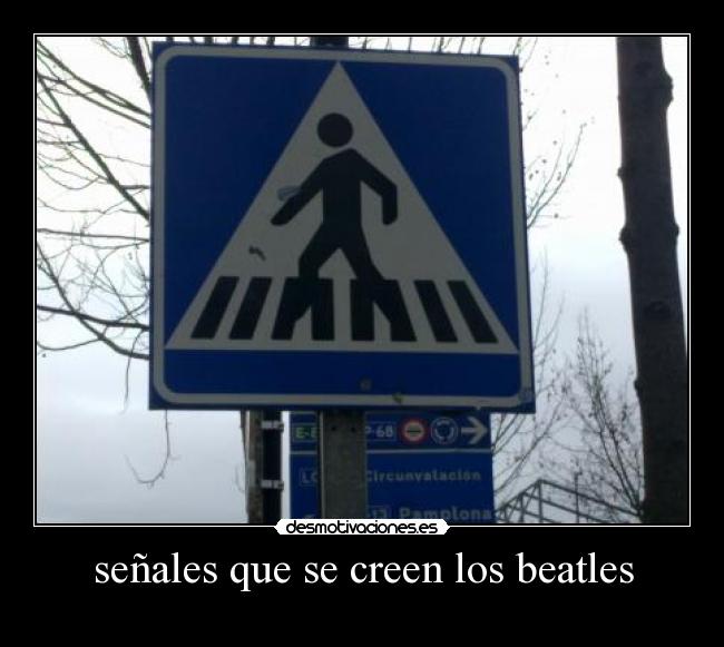 señales que se creen los beatles - 