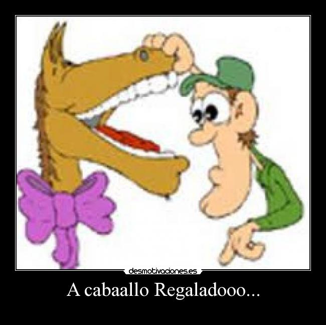 A cabaallo Regaladooo... - 