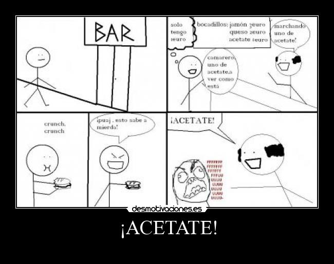 ¡ACETATE! -