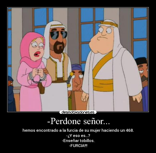 -Perdone señor... - 