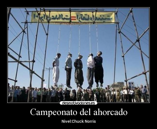 Campeonato del ahorcado - 