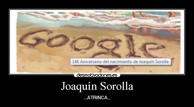 Joaquín Sorolla - ...ATRINCA...