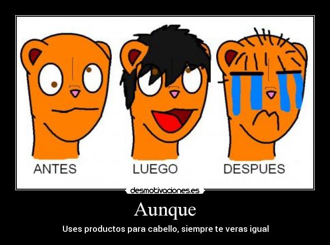 Aunque -