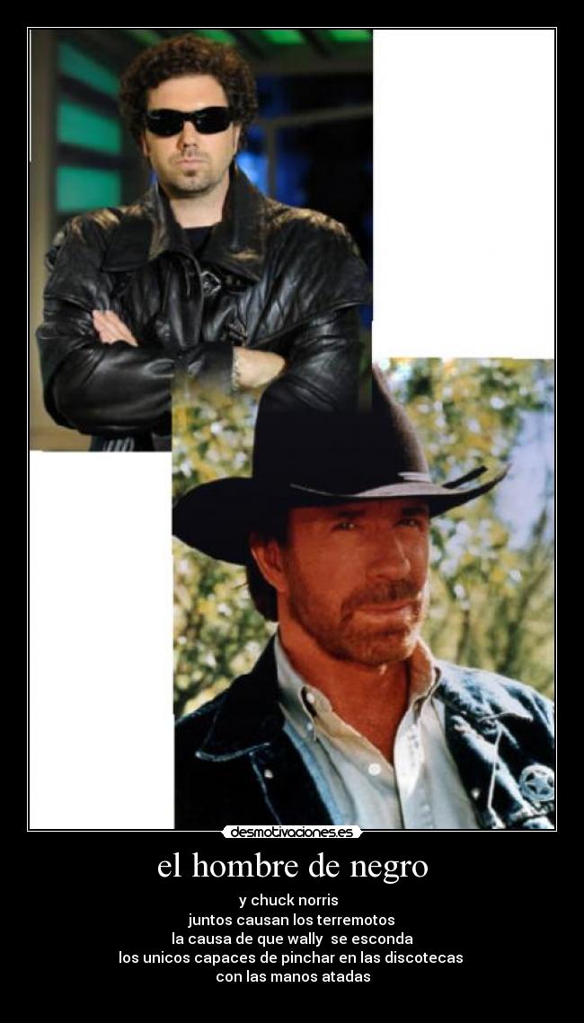 el hombre de negro -