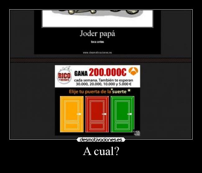 A cual? - 