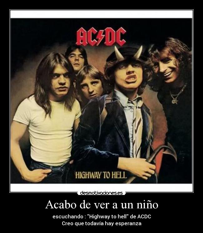 Acabo de ver a un niño - 