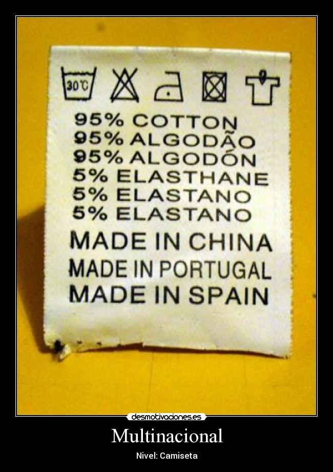 Multinacional - Nivel: Camiseta