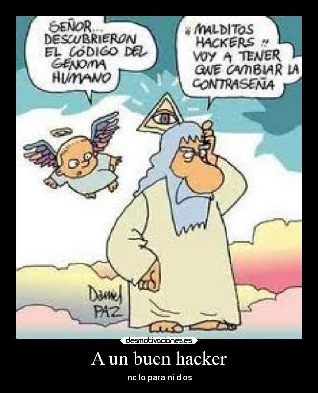 carteles dios hacker parar desmotivaciones
