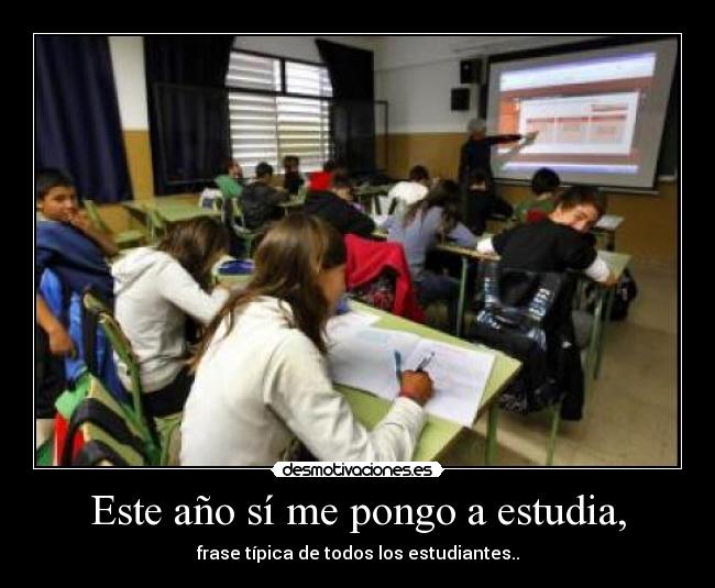 carteles estudios desmotivaciones