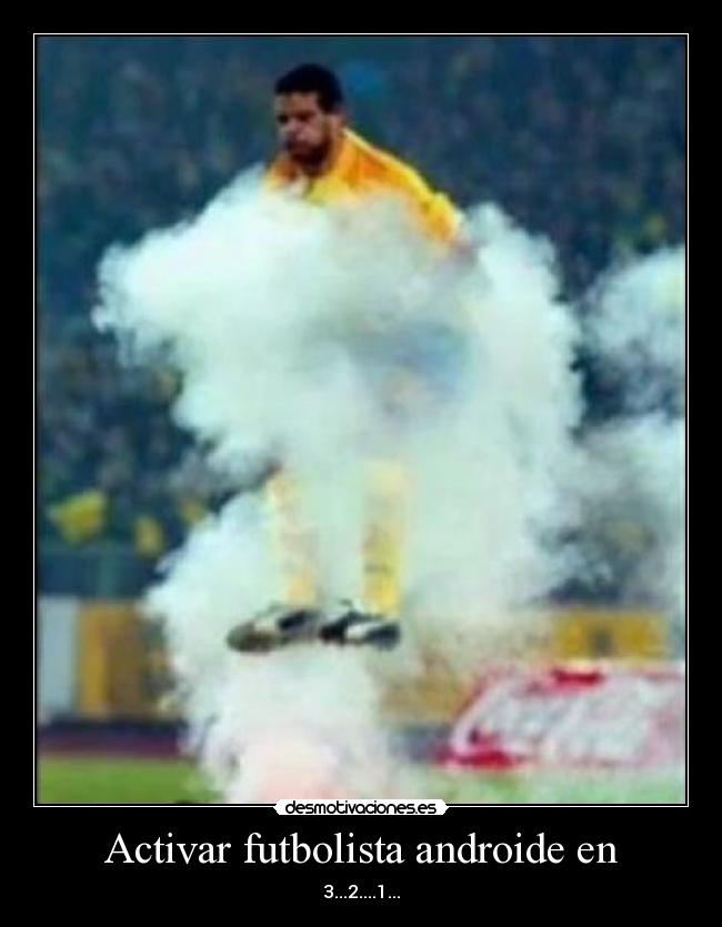 Activar futbolista androide en -