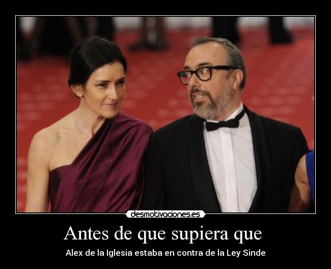 Antes de que supiera que  - 