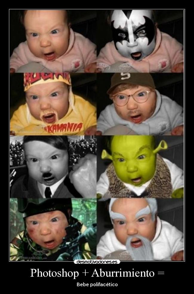 Photoshop + Aburrimiento = -