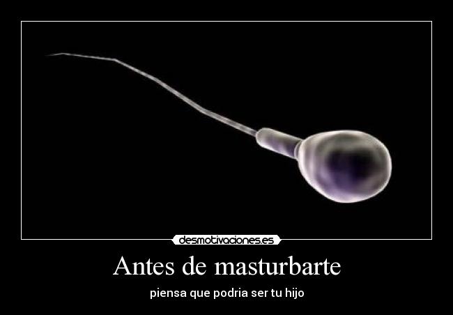 Antes de masturbarte -