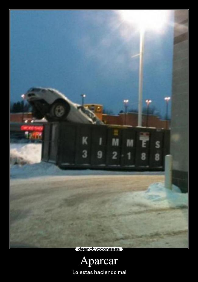 Aparcar - Lo estas haciendo mal