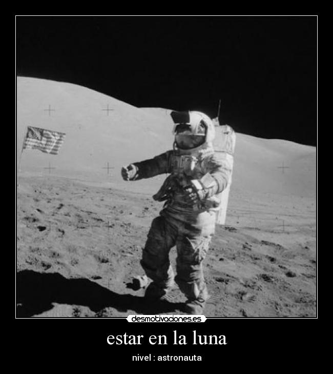estar en la luna - nivel : astronauta