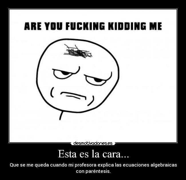 carteles matematicas desmotivaciones