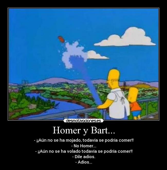 Homer y Bart... -