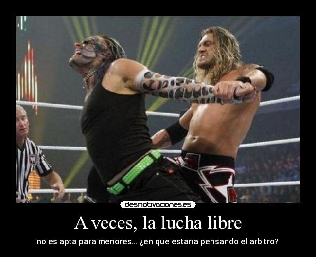 carteles lucha libre desmotivaciones