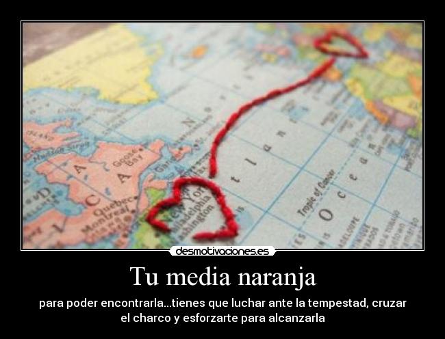 Tu media naranja -