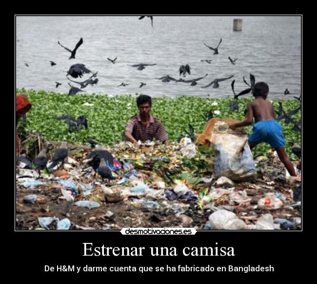 Estrenar una camisa - 