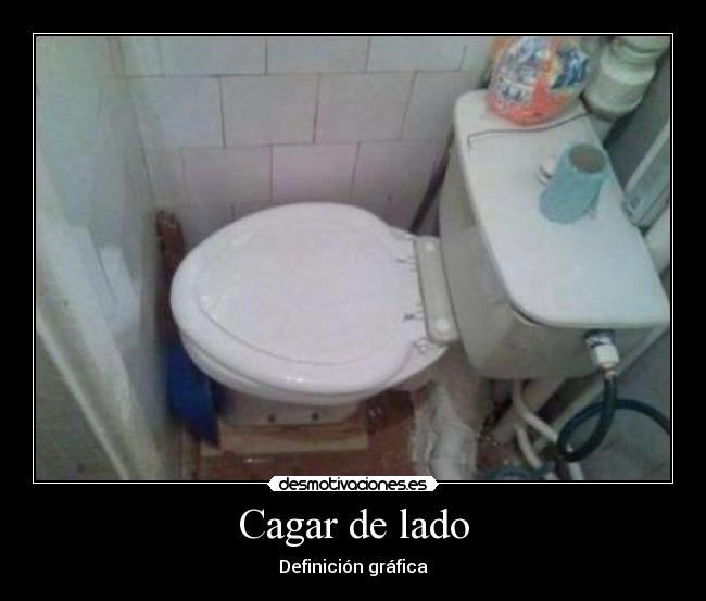 Cagar de lado - Definición gráfica