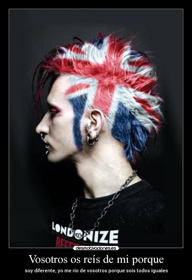 Vosotros os reís de mi porque - 