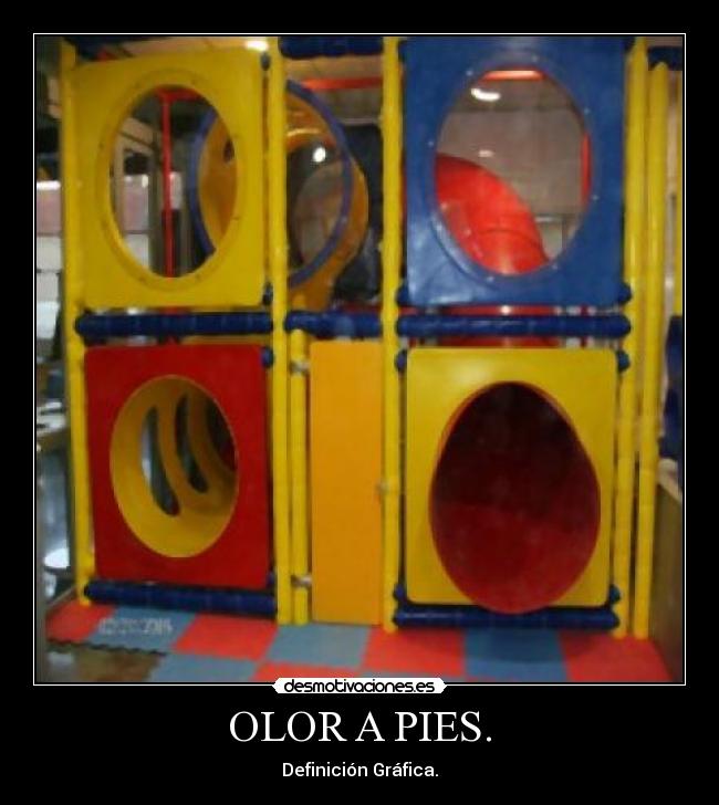 OLOR A PIES. - Definición Gráfica.