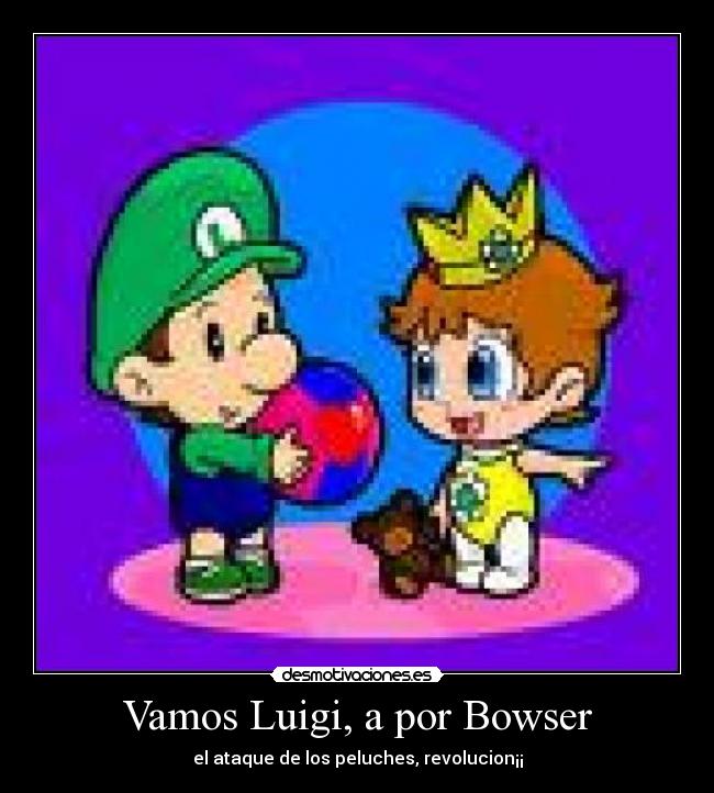Vamos Luigi, a por Bowser - 