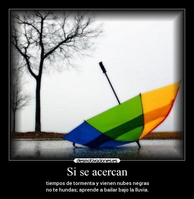 Si se acercan -