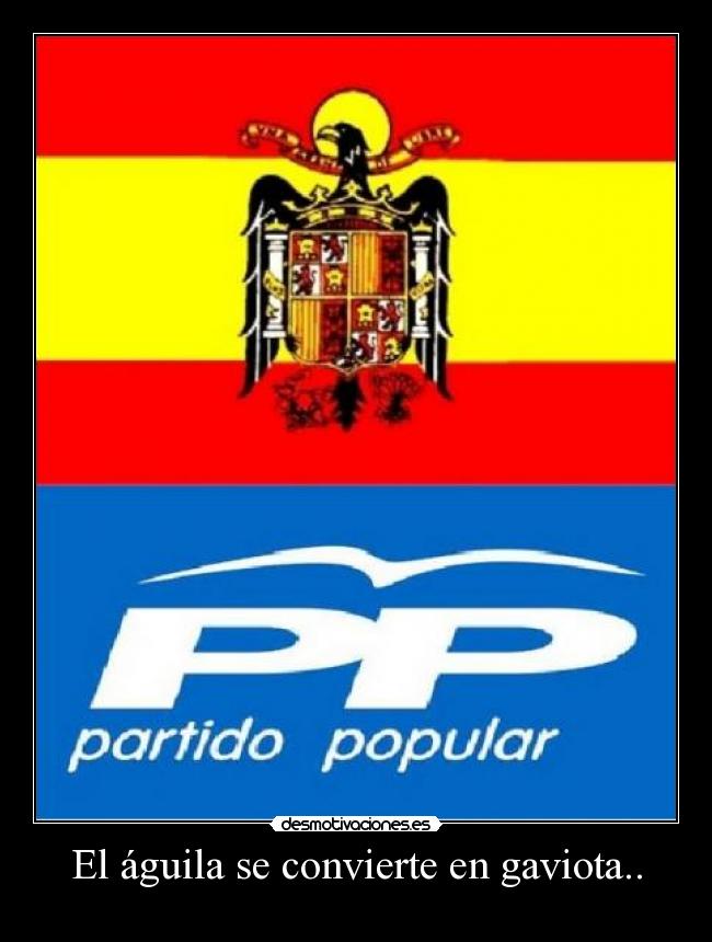 El águila se convierte en gaviota.. - 