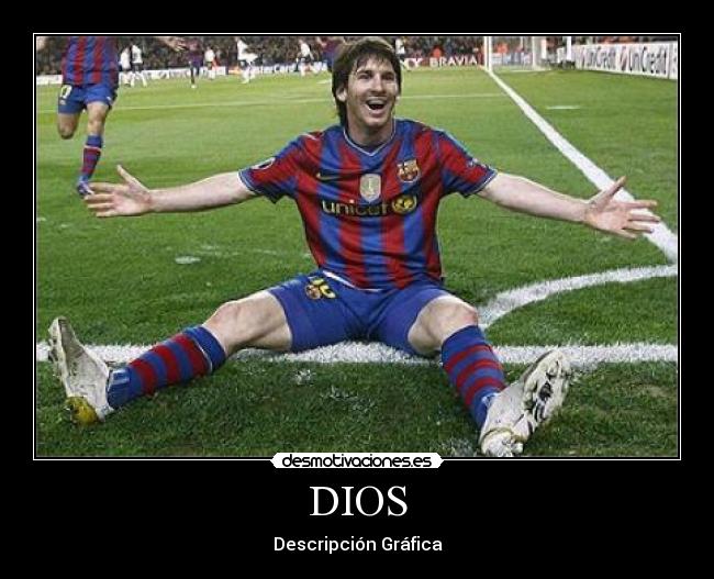 carteles dios dios messi desmotivaciones