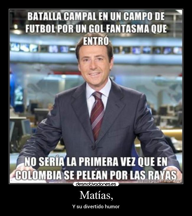 Matías, - 
