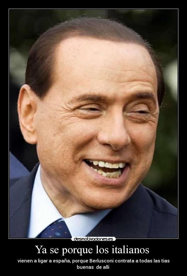 Ya se porque los italianos -