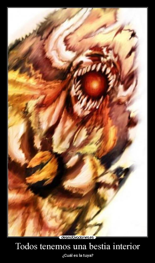 Todos tenemos una bestia interior - ¿Cuál es la tuya?