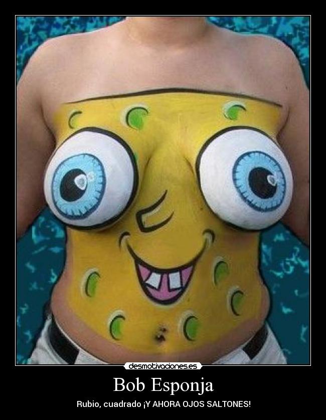 carteles bob esponja desmotivaciones
